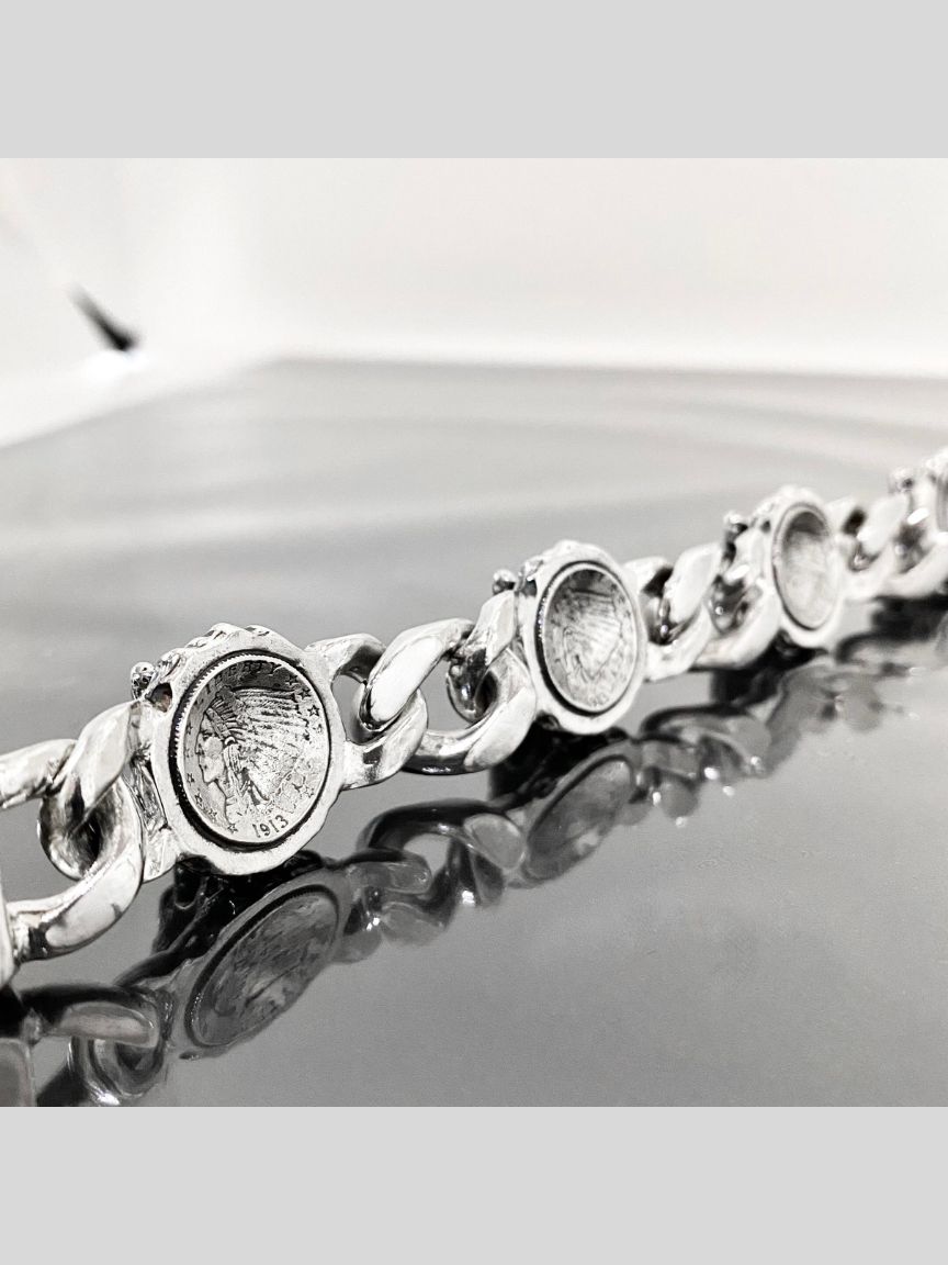《受注生産》 CHAIN BRACELET [WOLVES] / チェーンブレスレット・ウルヴス 【注文から2-3週間後入荷予定】