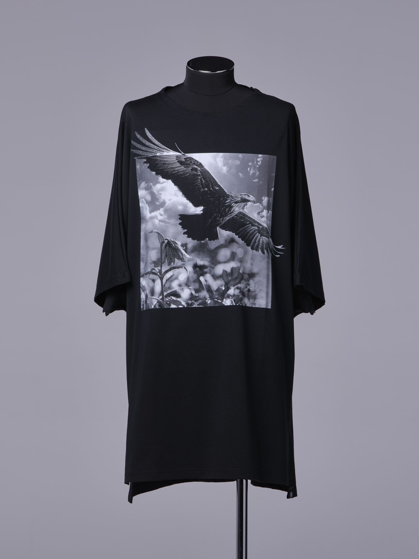 《予約品11月4日 》 Boat Neck Dolman T-Shirt / ボートネックドルマンTシャツ / ブラック