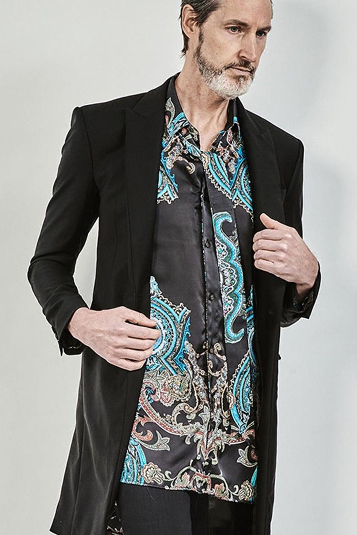 Tuxedo cross chester jacket / BLACK 【ys Yuji SUGENO】