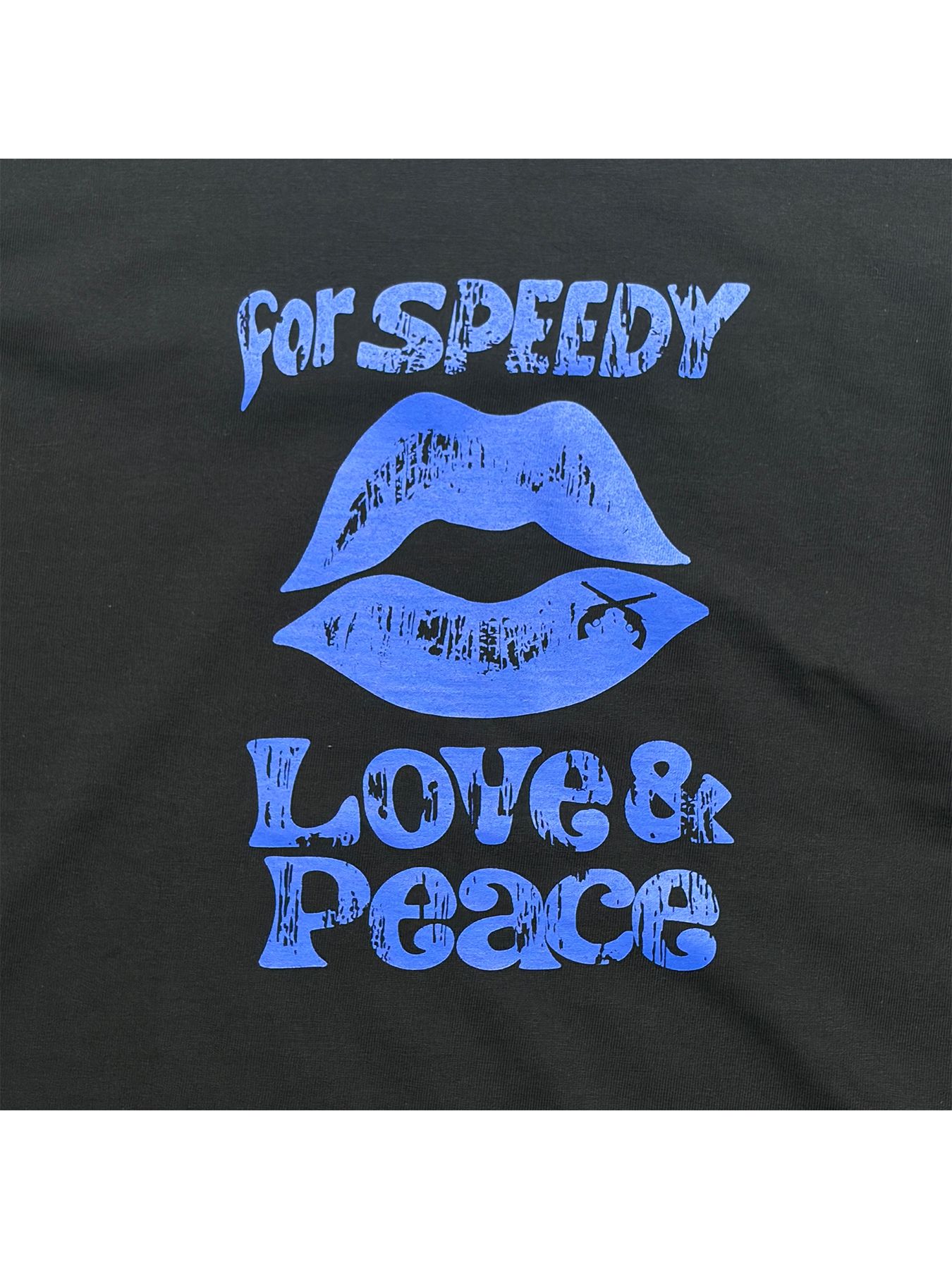 【予約品 8月23日(日) 締切】VIN/JER SS LIP PRINT / ブラック