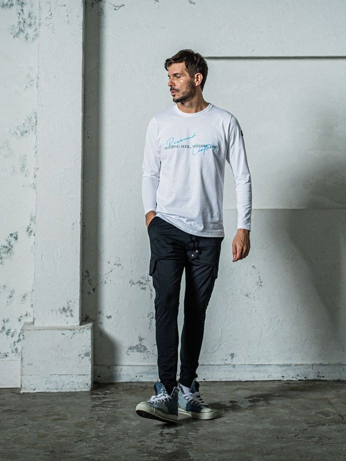 《予約11月17日19時締め》 NSNF longsleave Tee / ルーズTシャツ / ホワイト