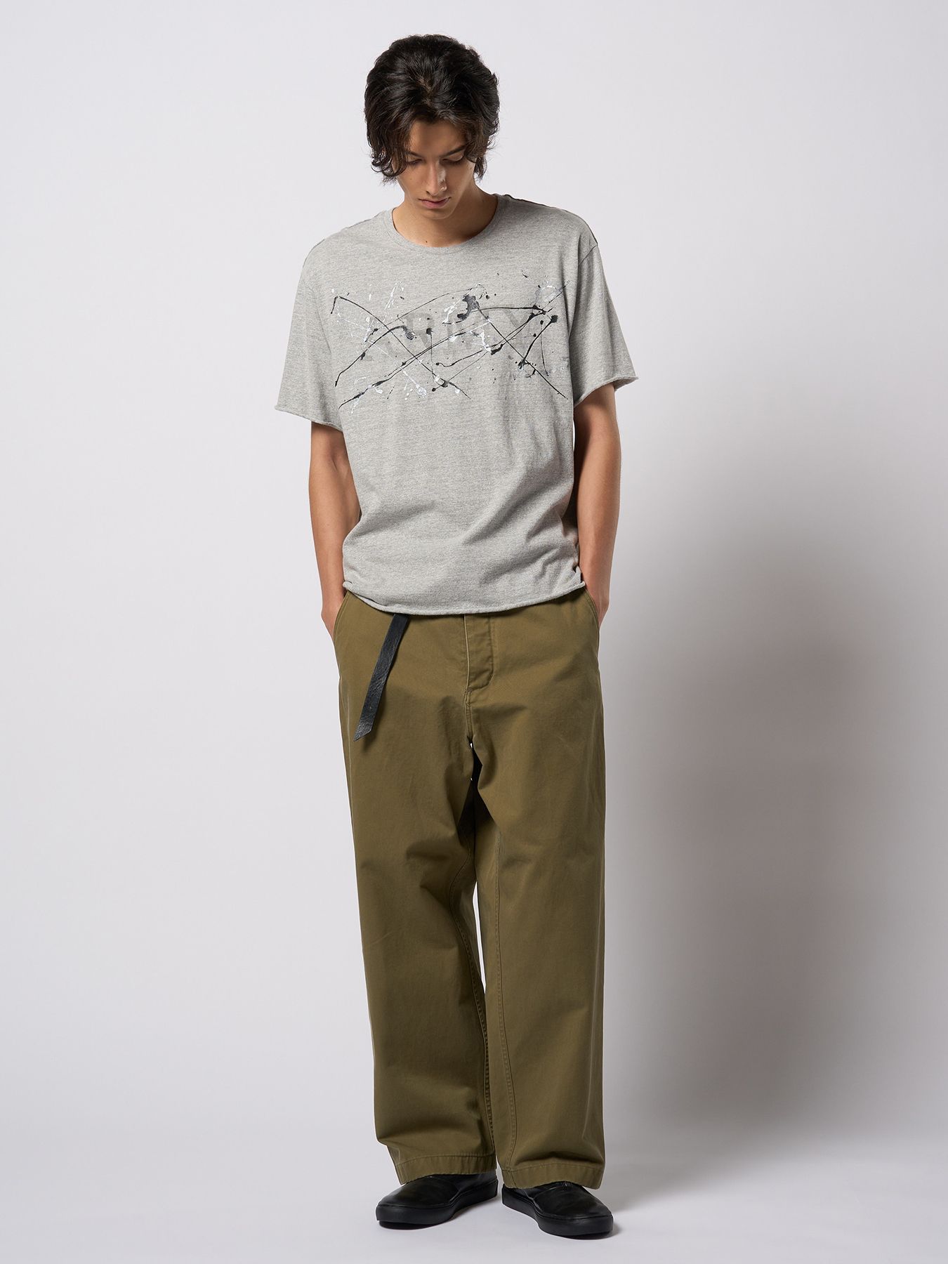 【予約品 9月23日(火) 締切】vintage chino trousers / ヴィンテージチノトラウザーズ / オリーブ