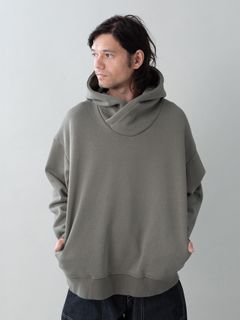 【予約品 5月27日(水) 締切】COWL-WOOLSWEATPARKA / スウェットパーカー / グレー