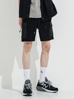 【予約品】DARRELL CARGO SHORTS / ダレルカーゴショーツ / ブラック