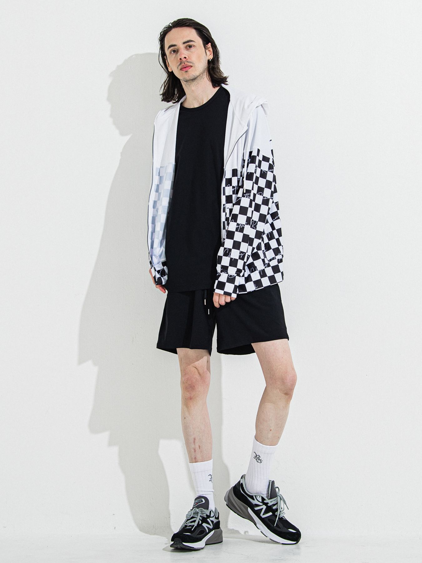 【予約品 】TV NYLON SHORTS / ティーヴィーナイロンショーツ / ブラック