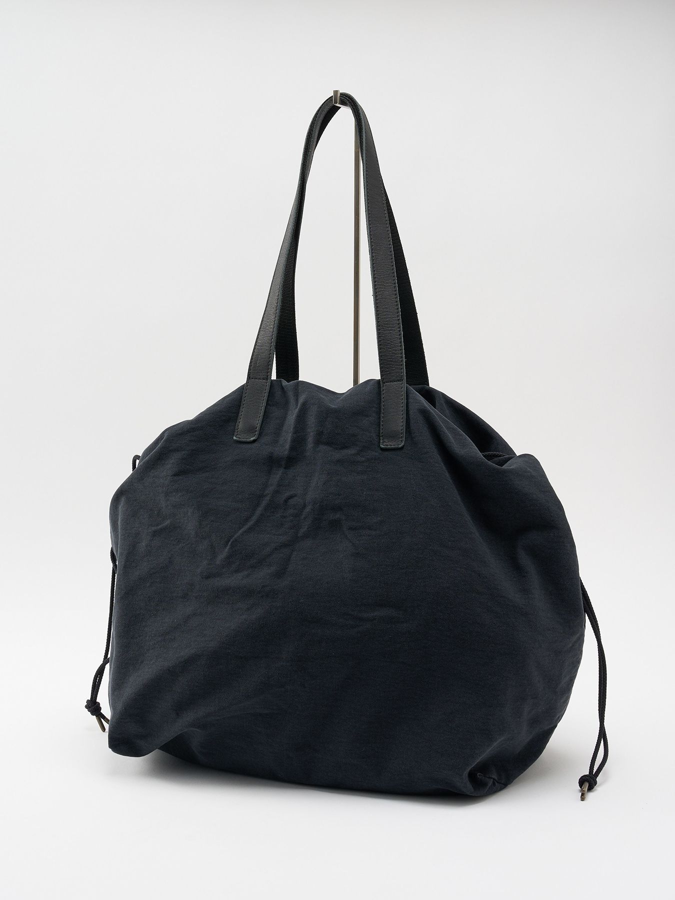【予約品 9月23日(火) 締切】vintage drawstring tote bag / ヴィンテージ ドローストリング トートバッグ / ブラック