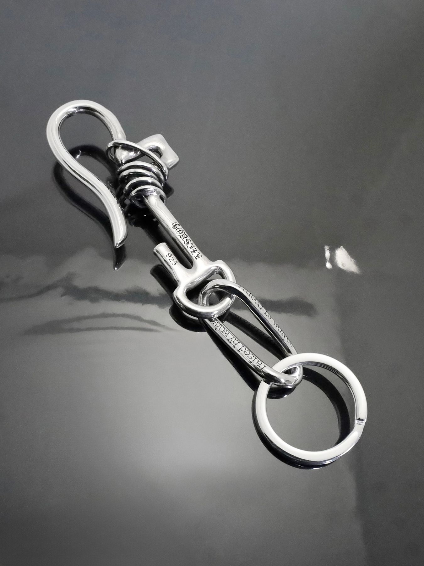 《受注生産》BIND CROSS KEY CHAIN / バインドクロスキーチェーン / 注文から2～3週間後入荷予定