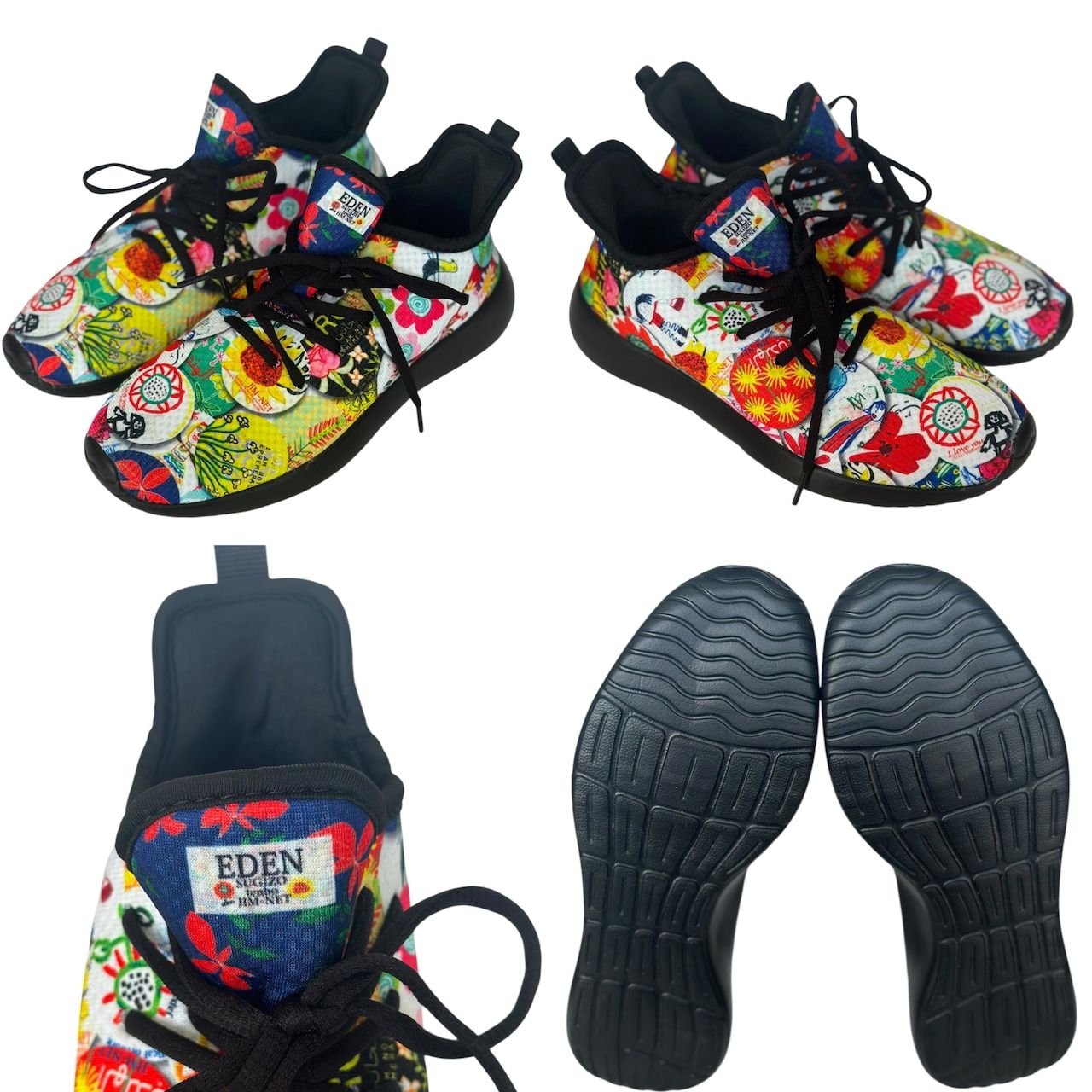 《予約・受注品》ショートスニーカー EDEN（22㎝〜31.5㎝） 【tenbo】納期2~3週間後