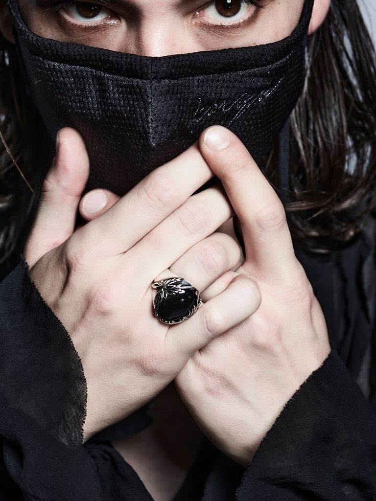 《予約品11月30日締め》  リング/ Silver925+Onyx