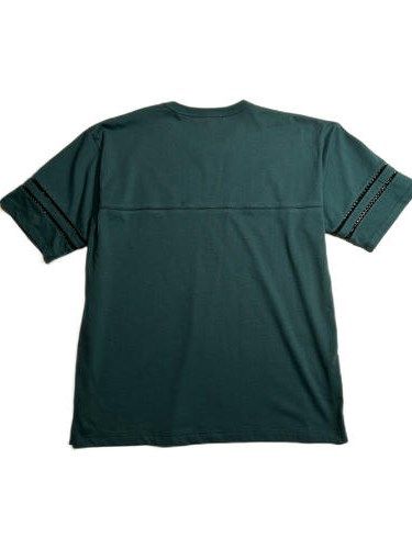 《予約品8月31日 23時55分締め》 SIDE LINE TEE A / Tシャツ / グリーン 【roarguns 】 2024年2月入荷予定