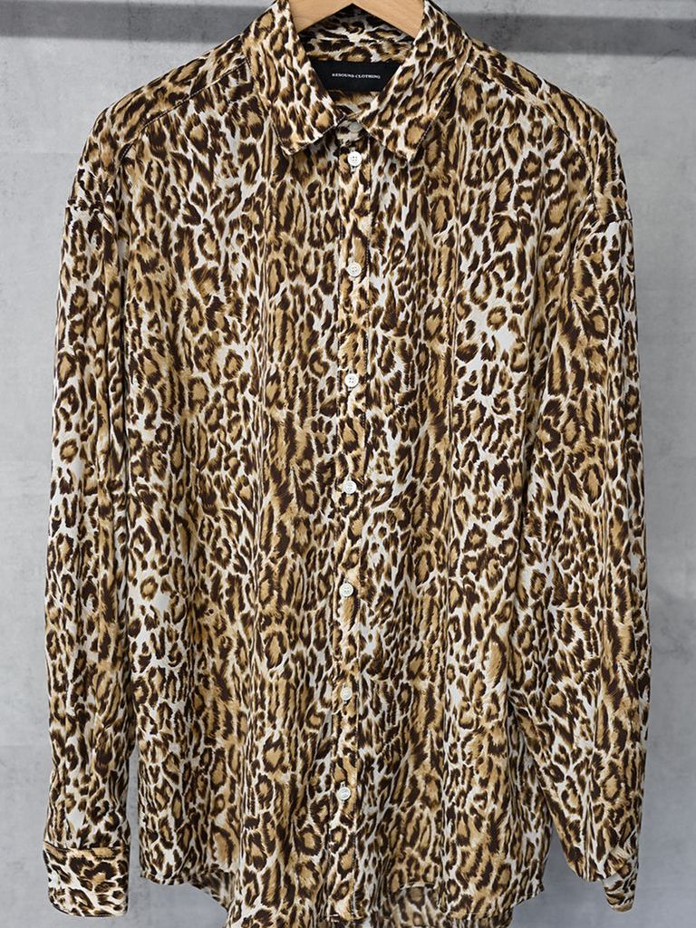 《予約品》  JACK SHIRTS  / ジャックシャツ / レオパード