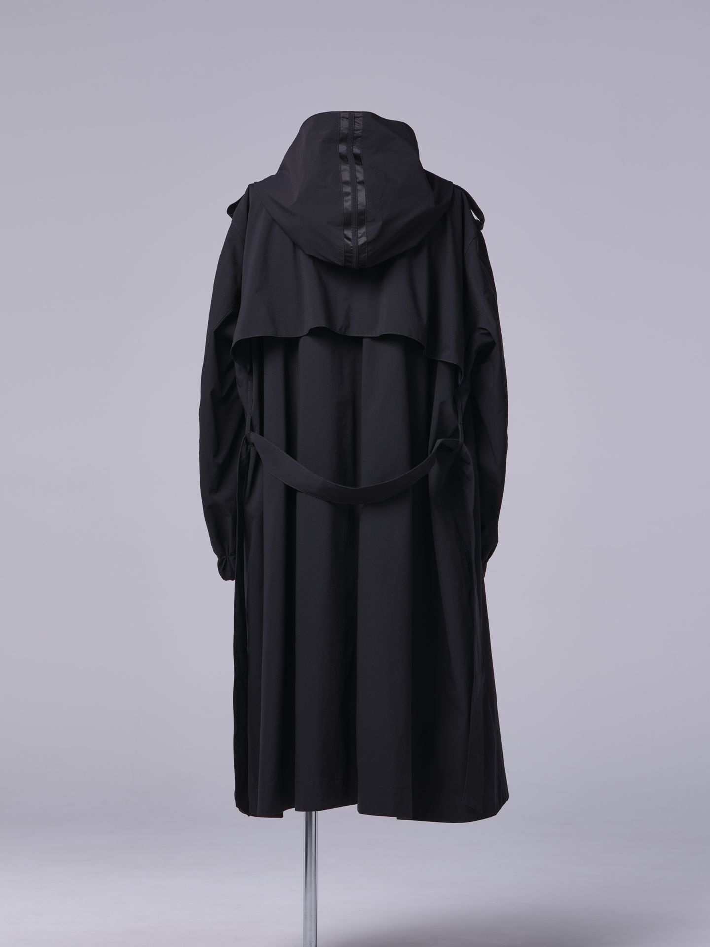 《予約品11月4日 》 LineBigSilhouetteHoodie / フーディーコート / ブラック×ブラックライン