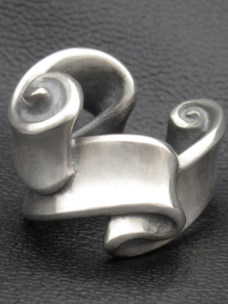 【受注生産品】 Flap Ribbon Ear Cuff / NONE / フラップリボンイヤカフ