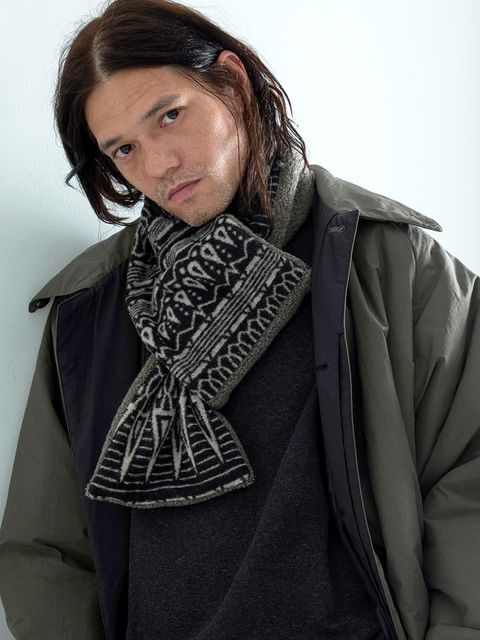 【予約品 】DUALWOOL / ネックウォーマー / グレー