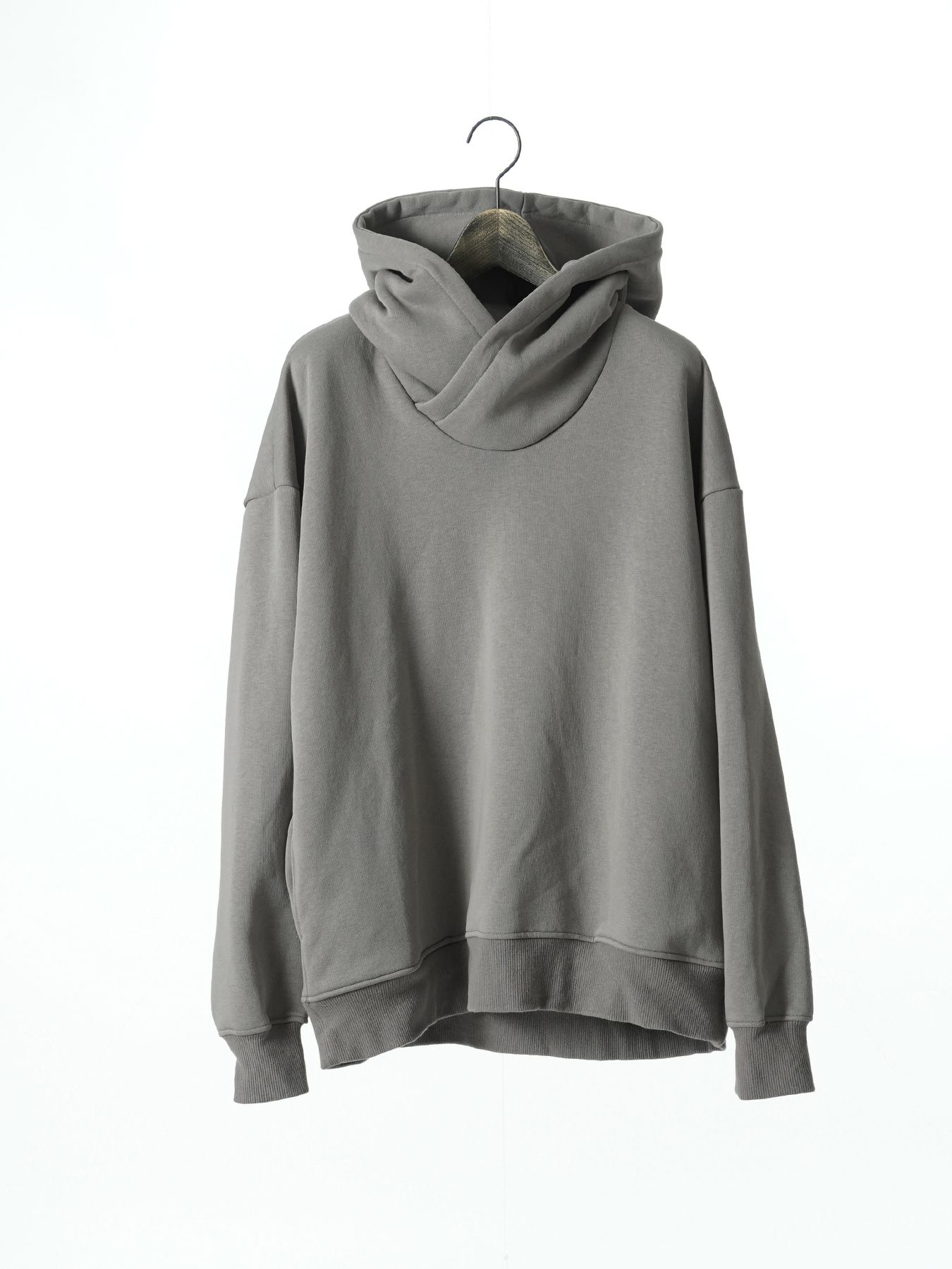 【予約品 5月27日(水) 締切】COWL-WOOLSWEATPARKA / スウェットパーカー / グレー