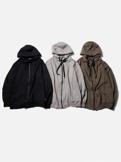 FRAGFORM ZIP HOODIE / ジップフーディー / BLACK