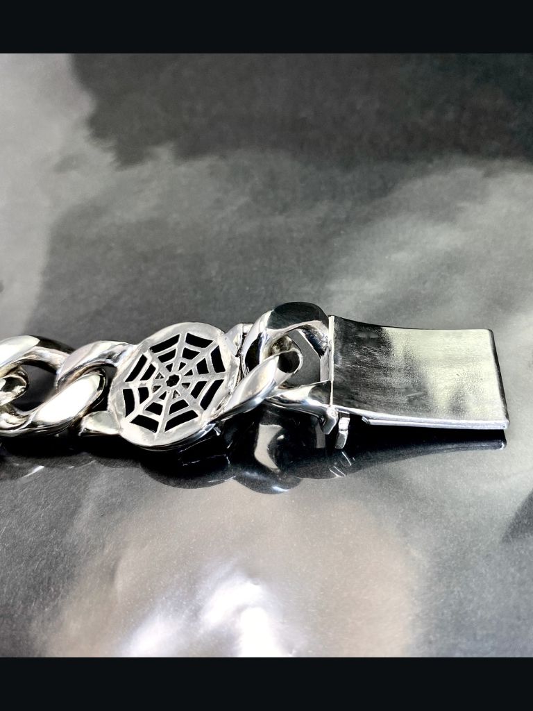 《受注生産》 CHAIN BRACELET [SPIDER WEB] / スパイダーウェブチェーンブレスレット 【注文から2-3週間後入荷予定】