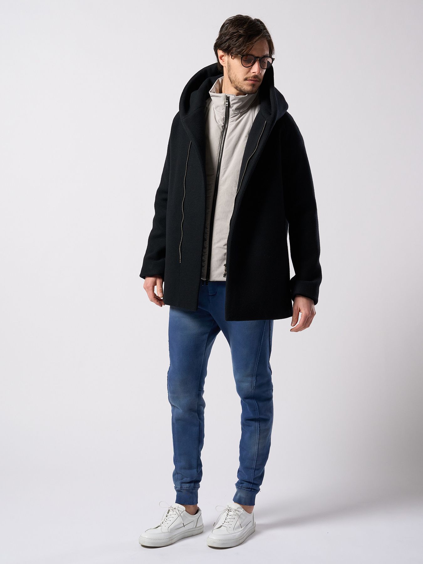 【予約品 4月19日(日) 18時締切】solid zip vest / ソリッド ジップベスト / フェードグレー