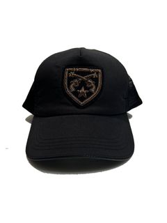 【予約品 8月10日(日) 締切 】ZARI WAPPEN BB CAP / ザリワッペン ベースボールキャップ / ブラック