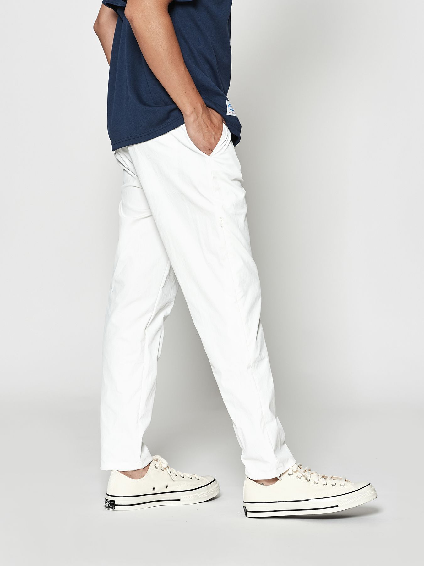 【予約品 10月9日(木) 締切】muta Ventilation Pants / イージーパンツ / ホワイト【Acanthus × muta MARINE】