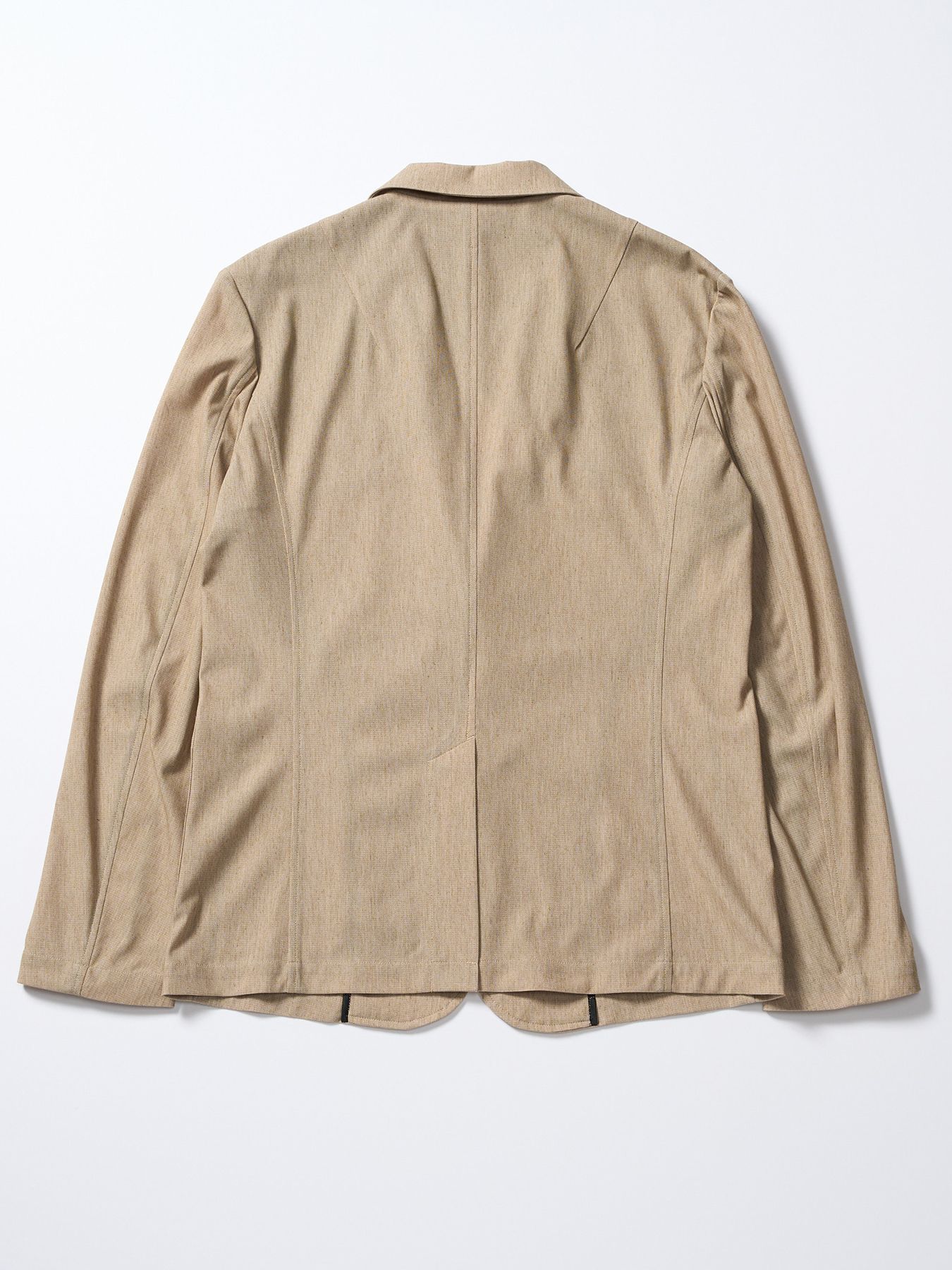 【予約品 1月25日(日) 締切】muta × wjk collection：smart jacket / スマートジャケット / キャメル
