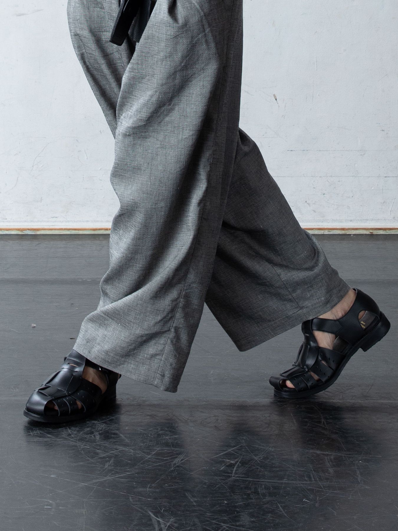 【予約品 10月26日(日) 締切】GURKHA SANDALS / グルカサンダル / BLACK
