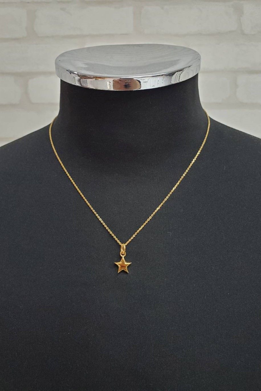 STAR CHARM PENDANT / SV925.GD