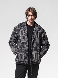 【予約品 8月31日(日) 締切】FUR COACH JK / ファーコーチジャケット / ペイズリーブラック