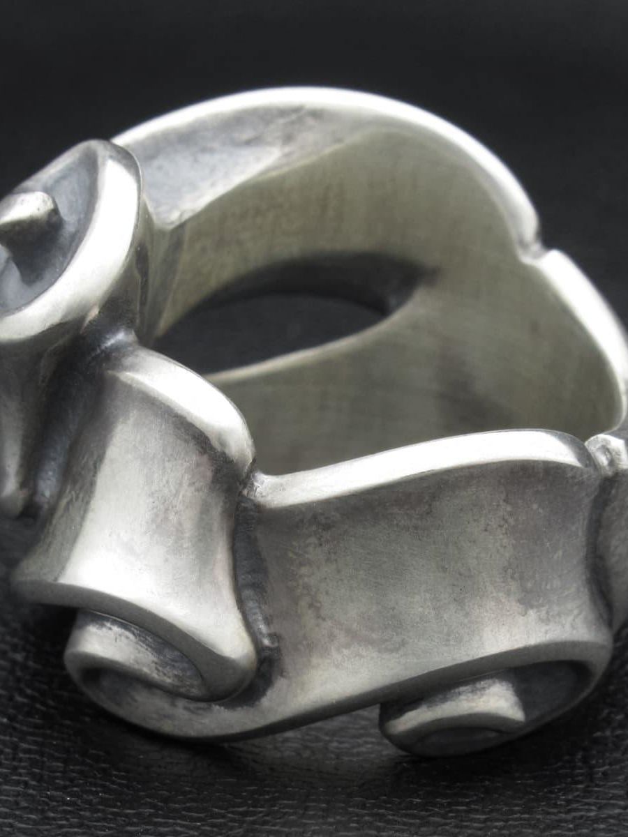 Flap Ribbon Ring L / NONE / リング