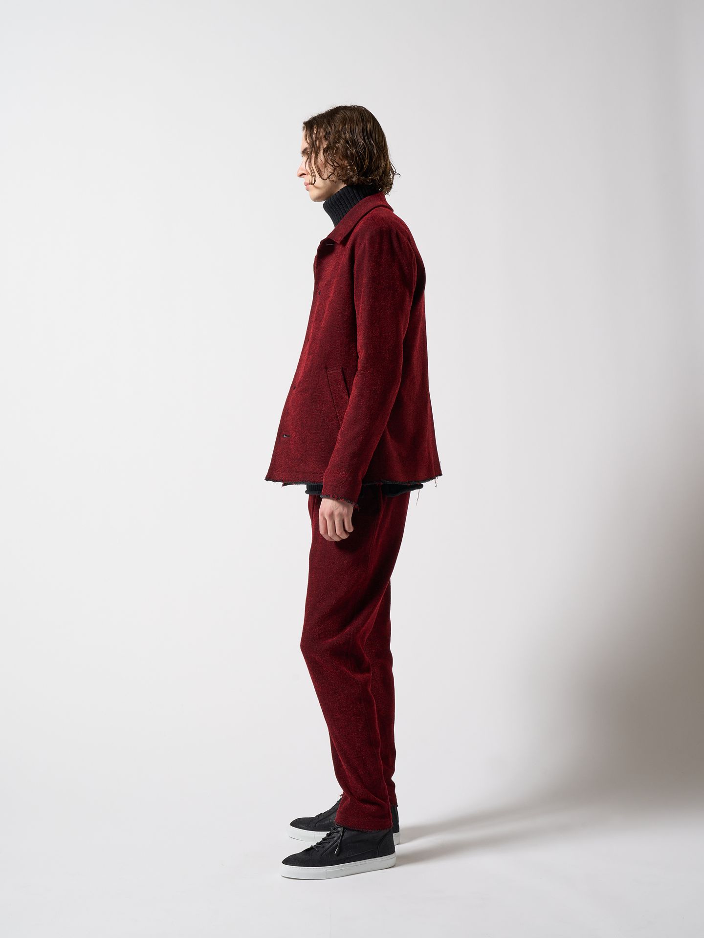 【予約品】 workers jacket / ブルゾン / レッド