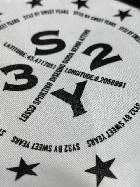 TAPE DESIGN BUCKET HAT ｜ホワイト 【SY32 by SWEET YEARS 】