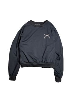 【予約品 8月10日(日) 締切 】WOMENS SMALL CROSSGUN SWEAT / スモール クロスガン スウェット / クリスタル ブラック