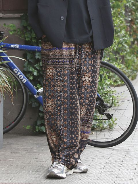 NOMAD PANTS / ブラック【QUOLT】