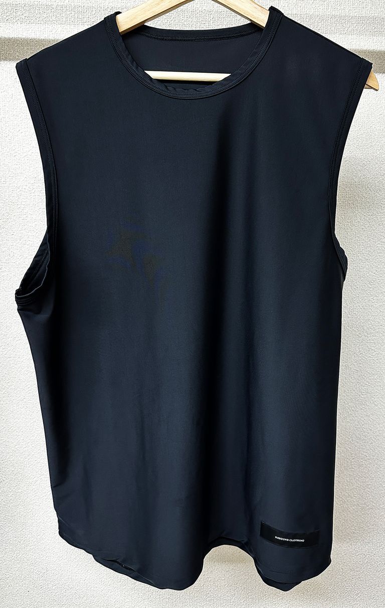 《予約品3月3日18：00締め》 RUSH OVER NO SLEEVE / ノースリーブ / ブラック