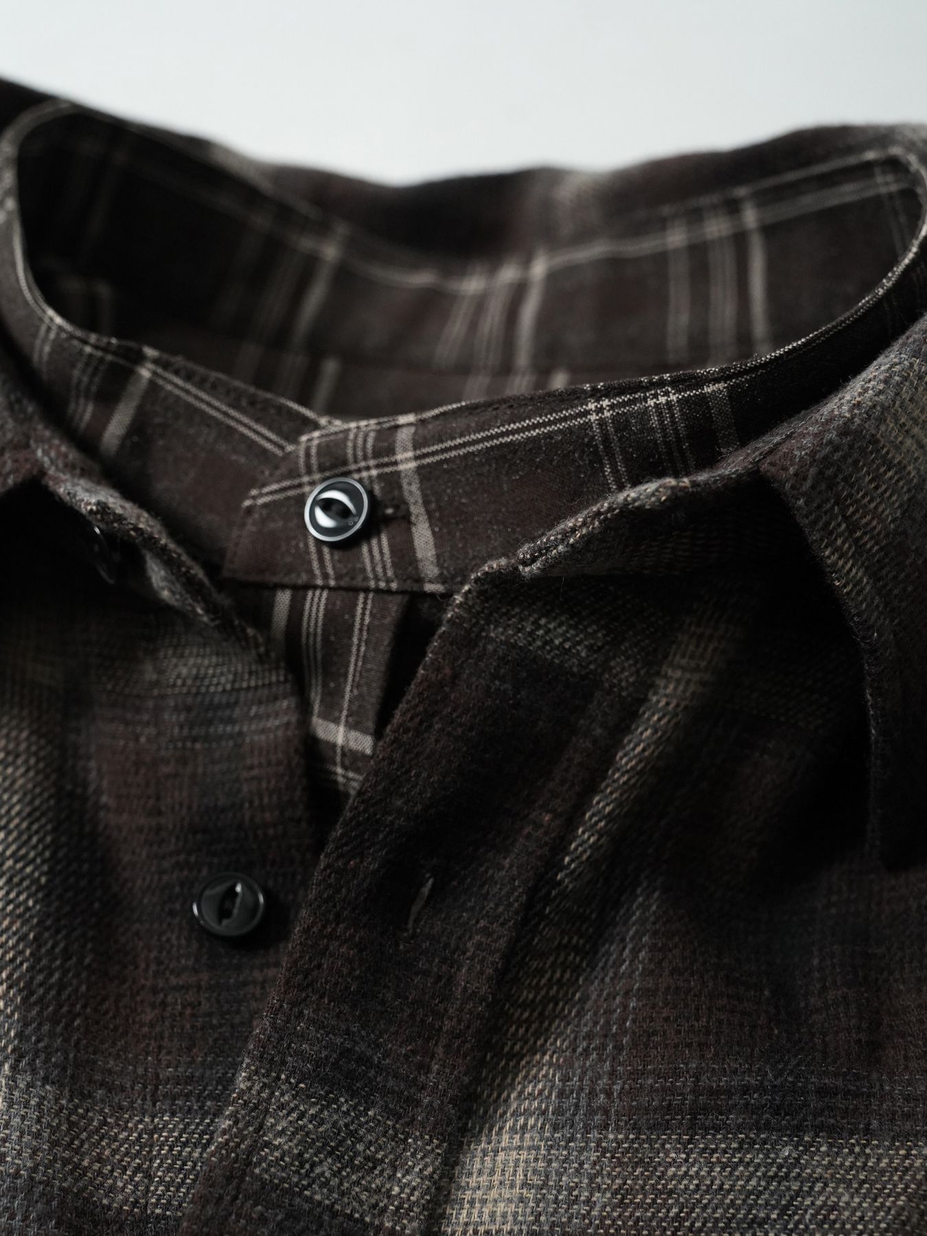 【予約品 5月27日(水) 締切】DOUBLE-SHIRTS / レイヤードシャツ / ブラウン系