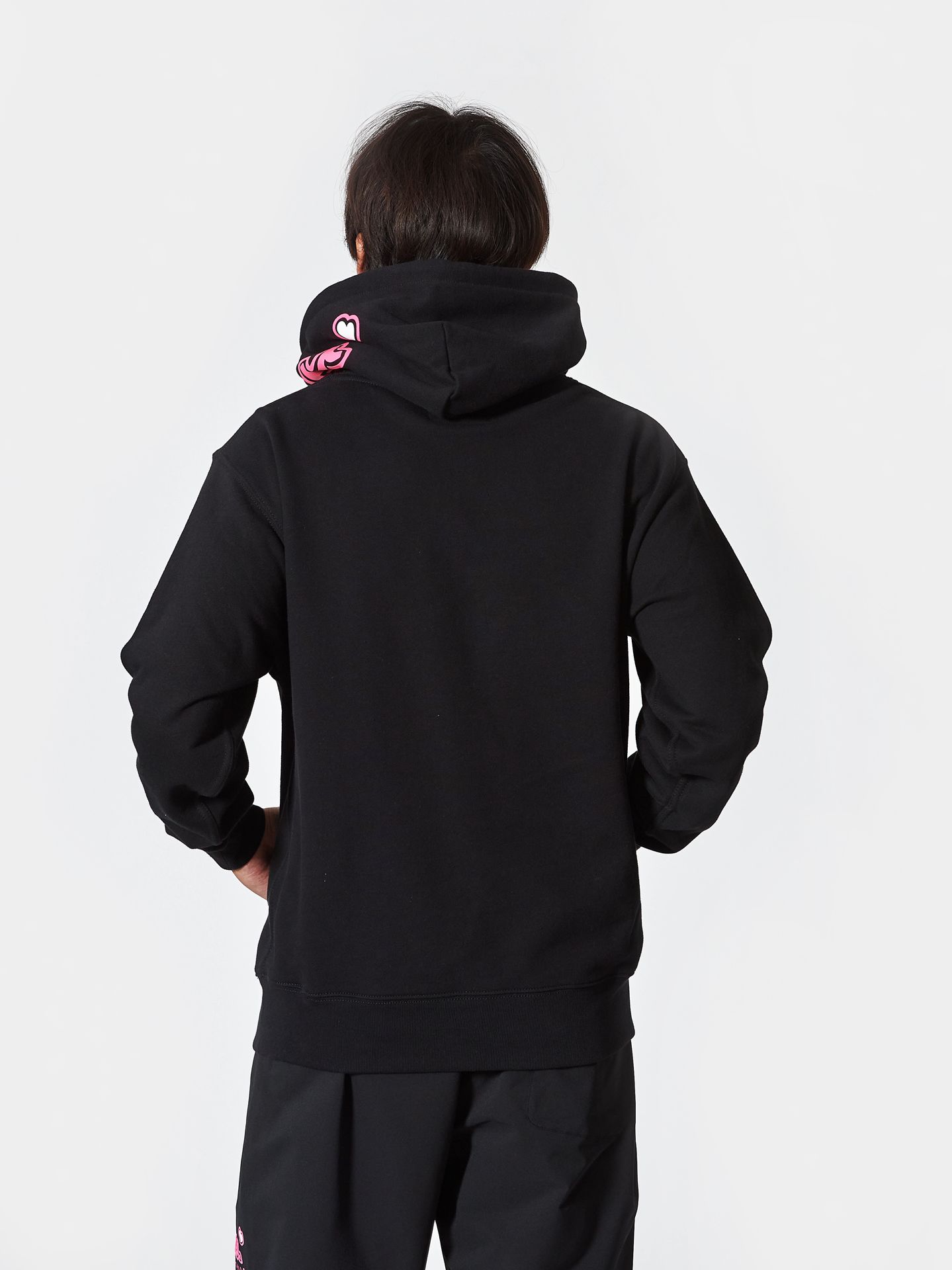 muta sweet muta hoodie / パーカー / ブラック 【Acanthus×muta】