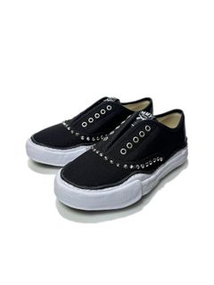 【予約品 3月9日(月) 18:00 締切】MAISON MIHARA YASUHIRO コラボ - ×MMY SNEAKER / スニーカー / ブラック×ホワイト