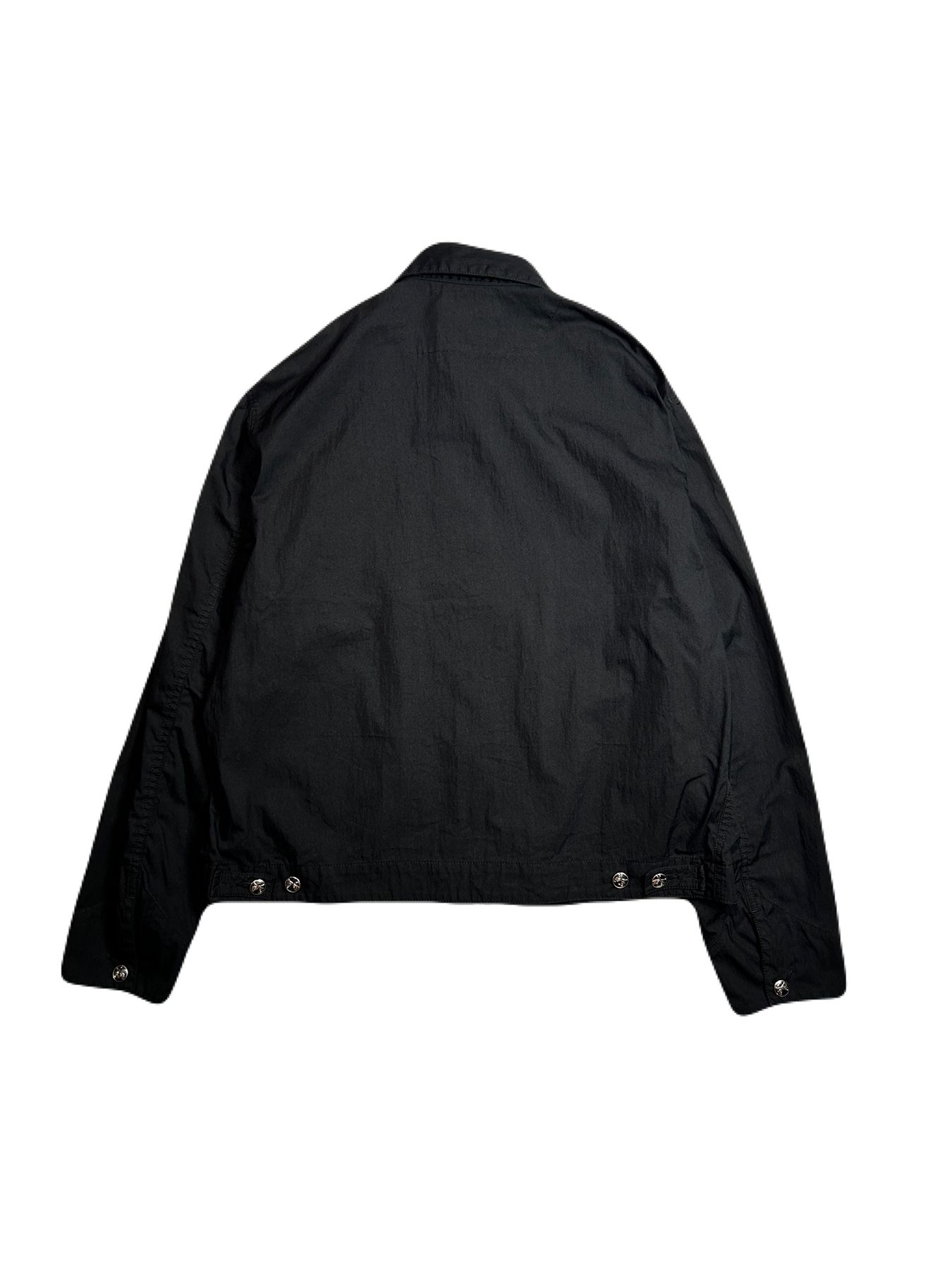 【予約品 8月10日(日) 締切 】C/N GABADINE JKT A / コットン/ナイロン ギャバジンジャケット / クリスタル ブラック