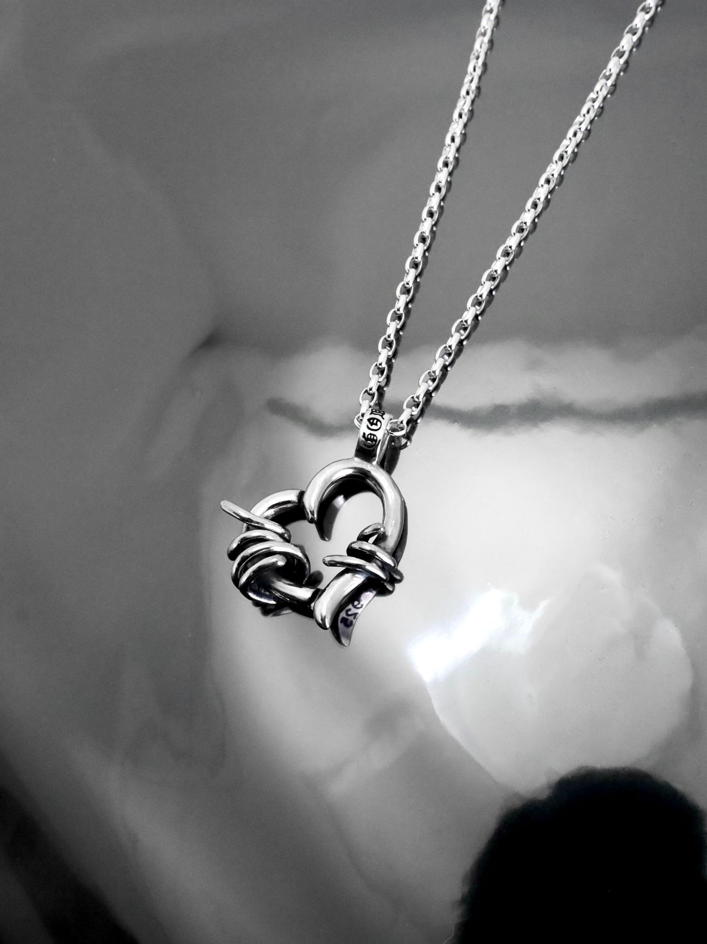《受注生産》 THORNY HEART #1 NECKLACE / ソーニーハート#1ネックレス / 注文から2～3週間後入荷予定
