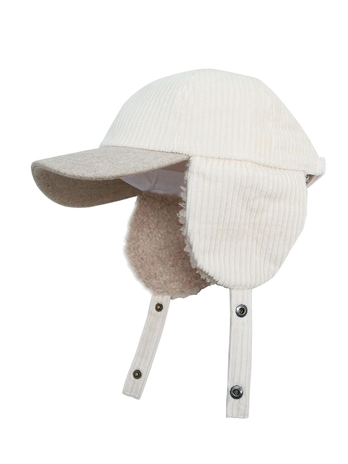 MICHELLE-BOA CAP / IVORY【QUOLT】