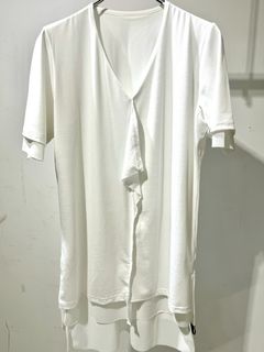《予約品6/17締め》 FrillLayeredT-Shirt / レイヤードTシャツ / ホワイト