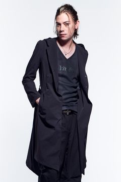 《予約品》 HoodieFlareJacket ジャケット WaterPloofStretch / Black 【kiryuyrik】 5月入荷予定