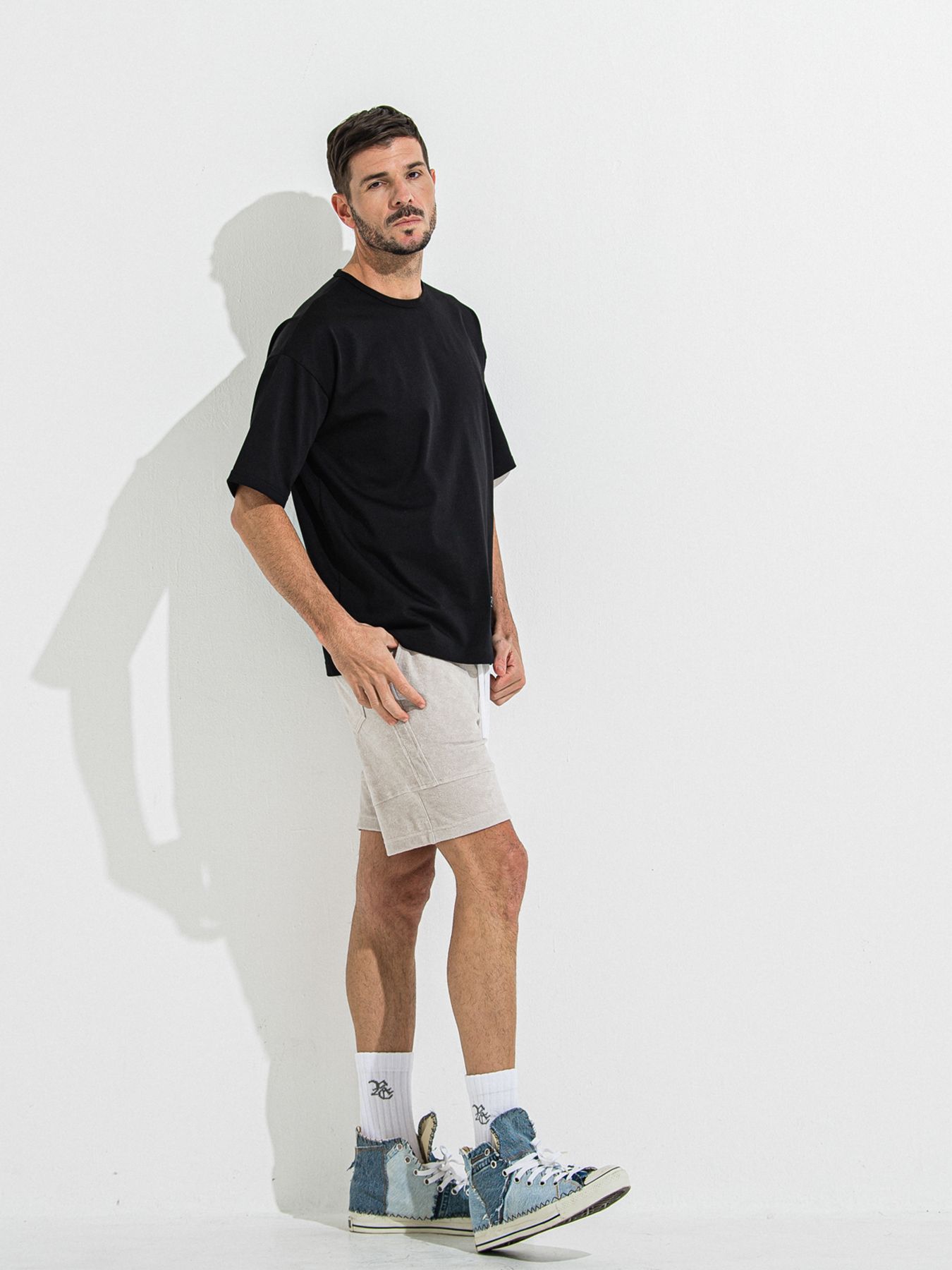 【予約品 】TYLER PILE SHORTS / タイラーパイルショーツ / グレージュ
