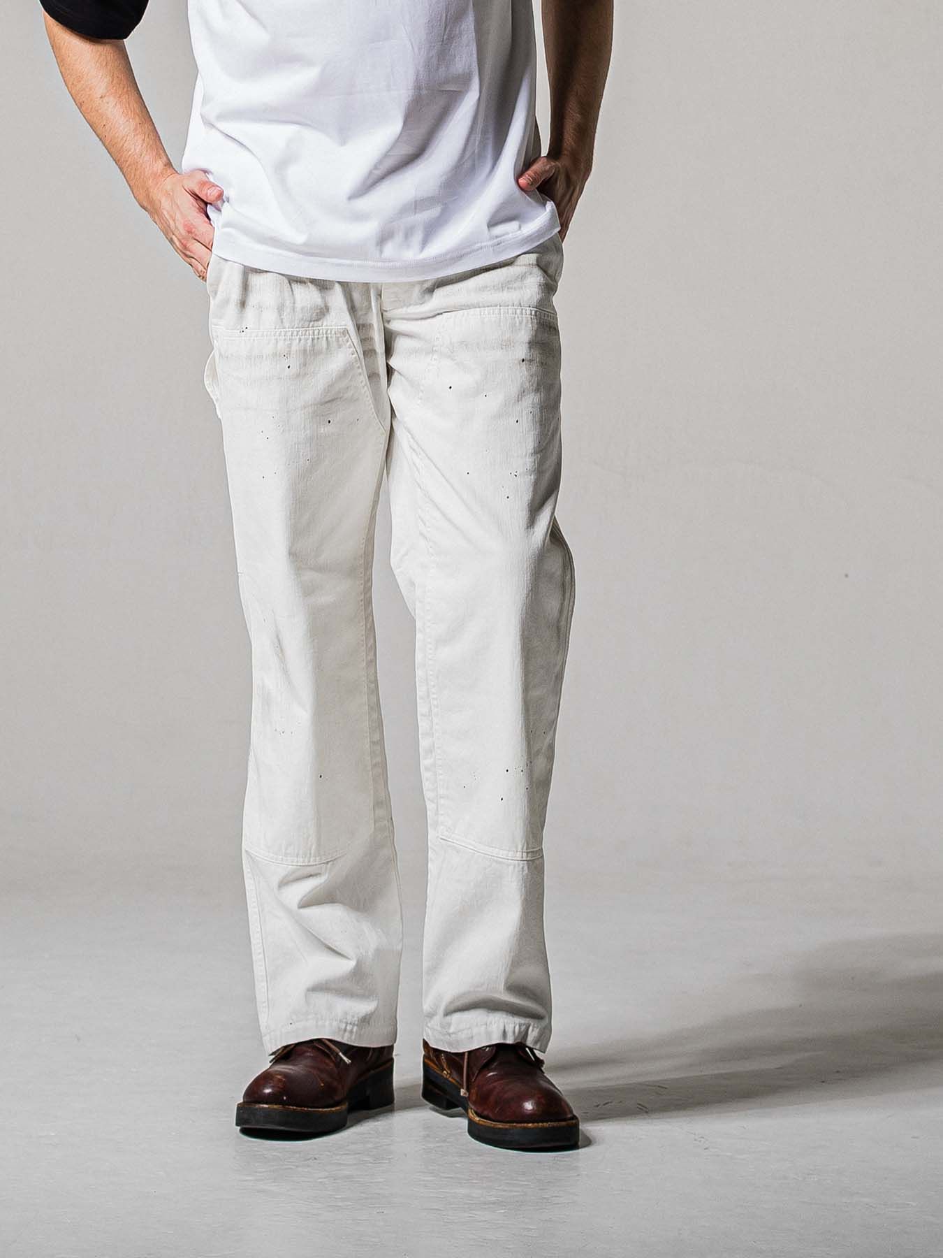 【予約品 11月16日(日) 締切】DOUBLE KNEE PT / ダブルニーワークパンツ / ホワイト