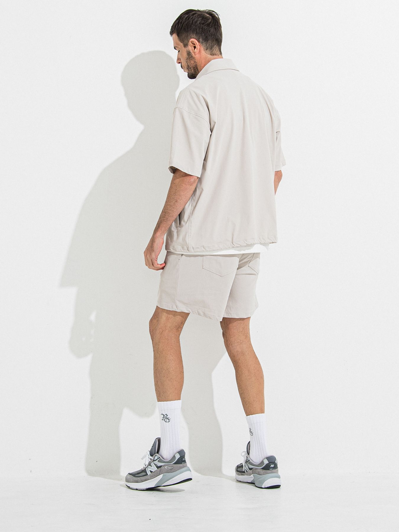 【予約品 】NYLON OVER T /  ナイロンオーバーサイズTシャツ / ホワイト