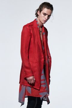 《予約品》 UnconPeackedJacket / レッド 【kiryuyrik】 2023年5月以降入荷予定