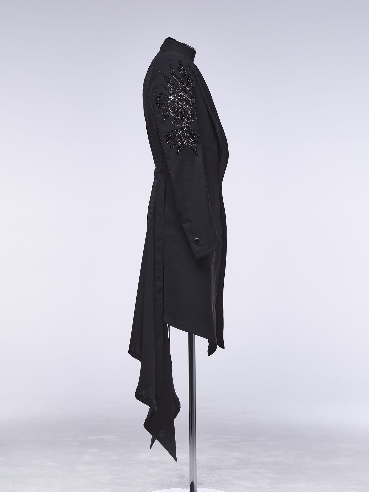 《予約品》 Anchor Layered Jacket / スワロレイヤードジャケット / ブラック 【THE ONENESS】