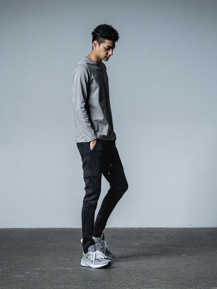 《予約品》 longsleave Tee / 長袖Tシャツ / グレー