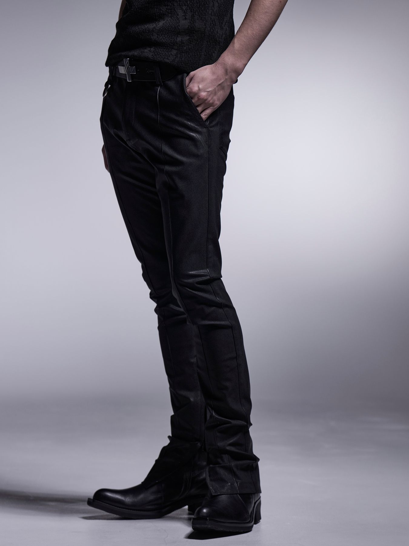 【予約品 7月13日(日) 締切】Skinny Slacks / スキニースラックス / ブラック