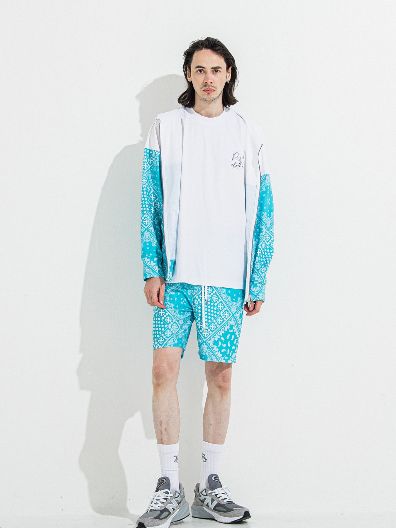 【予約品 】ID RASH OVER T / ラッシュガード IDオーバーサイズTシャツ / ホワイト